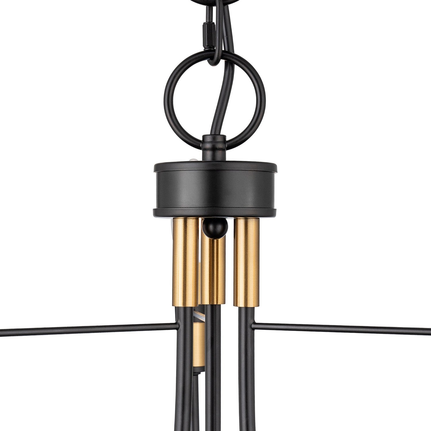 Artcraft - AC12223BB - Three Light Lantern - Foundry - Black