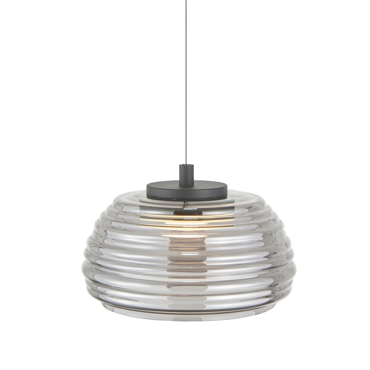 Artcraft - AC5010SM - LED Pendant - Haze - Black/Smoke