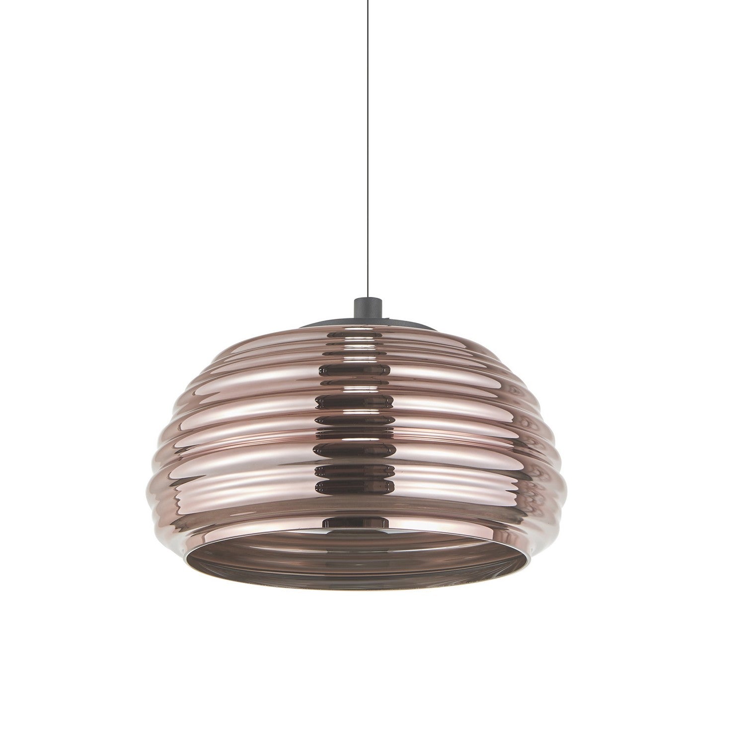 Artcraft - AC5010EC - LED Pendant - Haze - Black/Espresso Copper