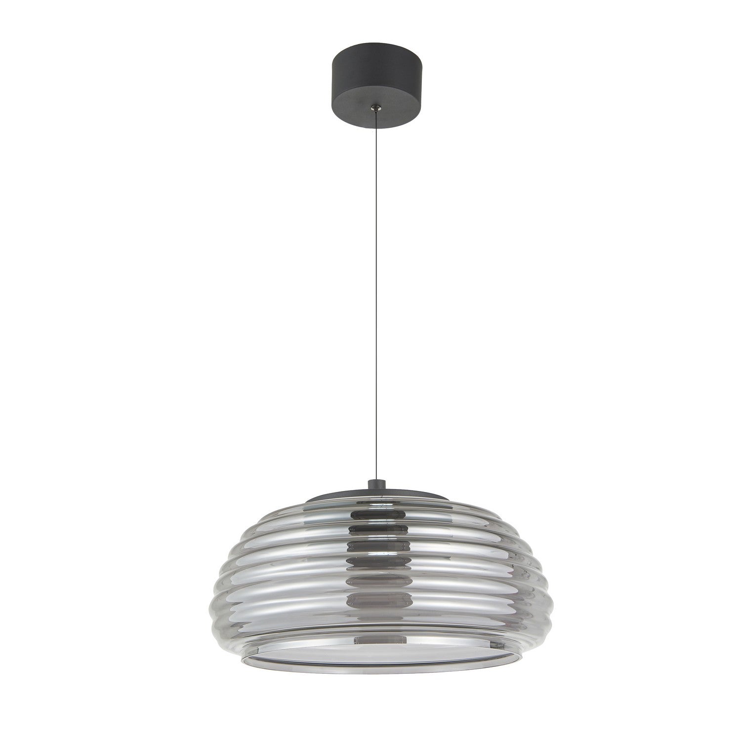 Artcraft - AC5011SM - LED Pendant - Haze - Black/Smoke
