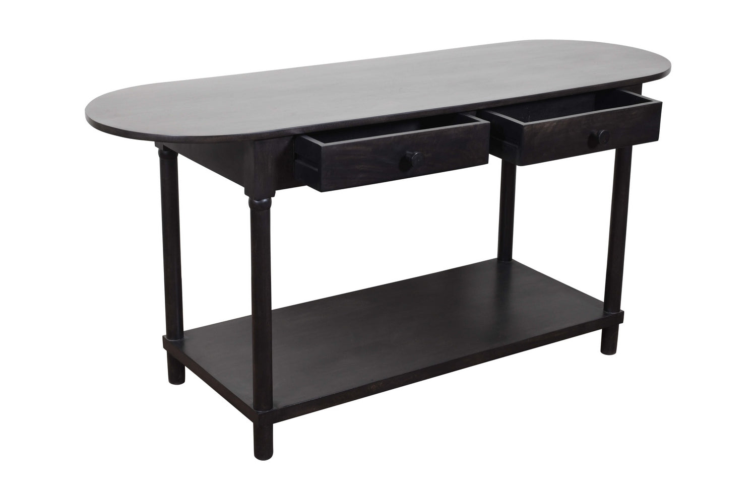 Forty West - 80063 - Console - Davenport - Black