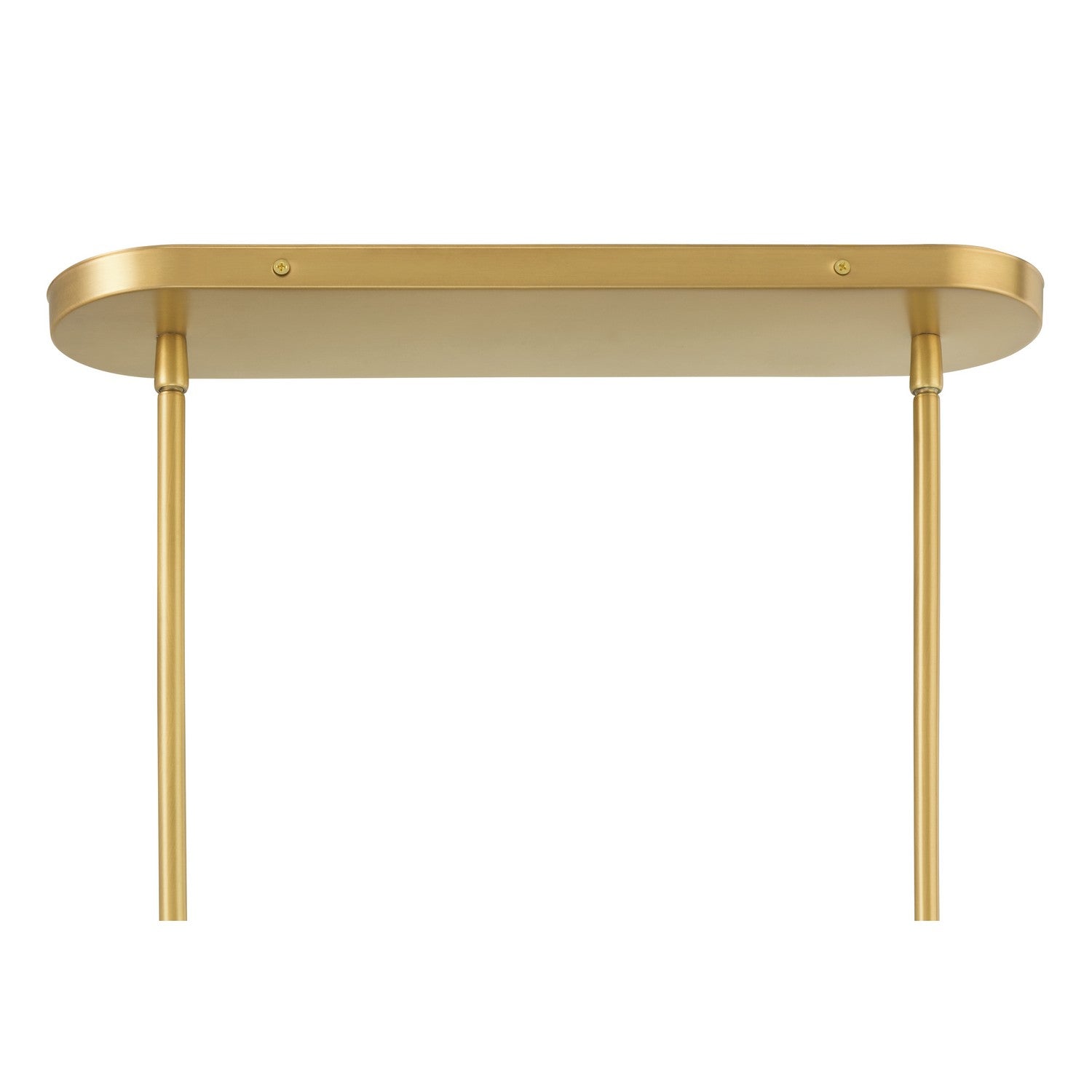 Minka-Lavery - 10387-732 - Five Light Linear Chandelier - Olenne - Legacy Brass
