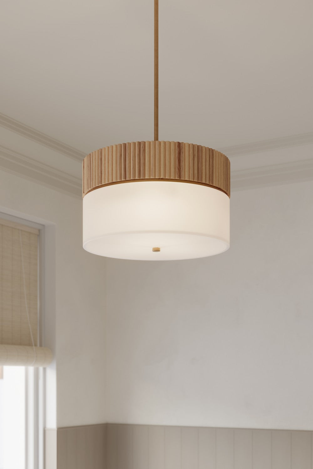 Minka-Lavery - 12056-732 - Three Light Pendant - Nebri - Legacy Brass