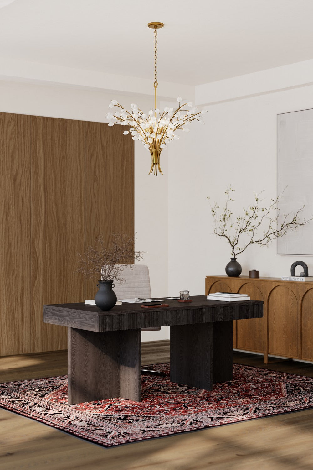Minka-Lavery - 13956-870 - Eight Light Chandelier - Ramus - Painted Legacy Brass