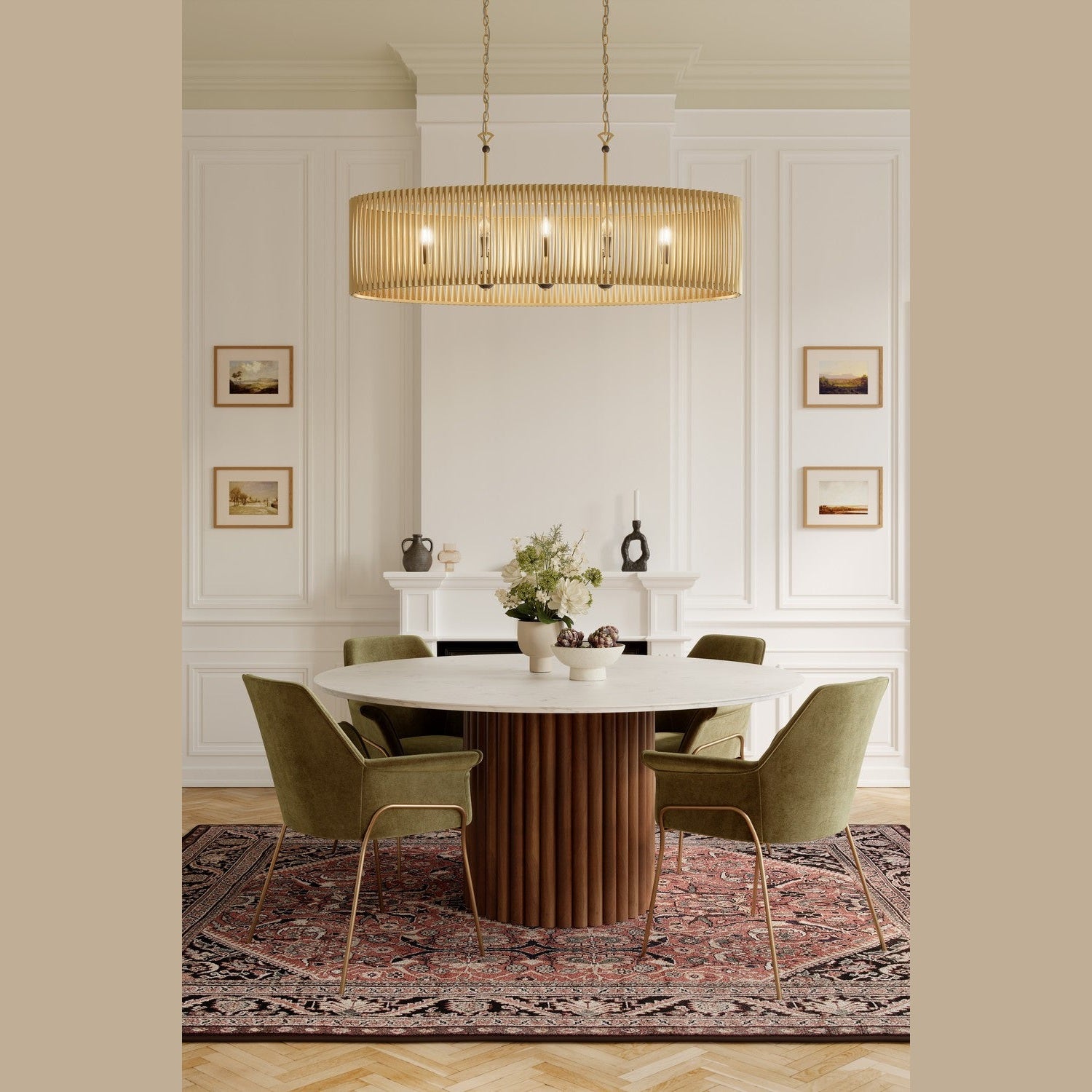 Minka-Lavery - 16027-877 - Eight Light Linear Chandelier - Aven - Sand Coal Black