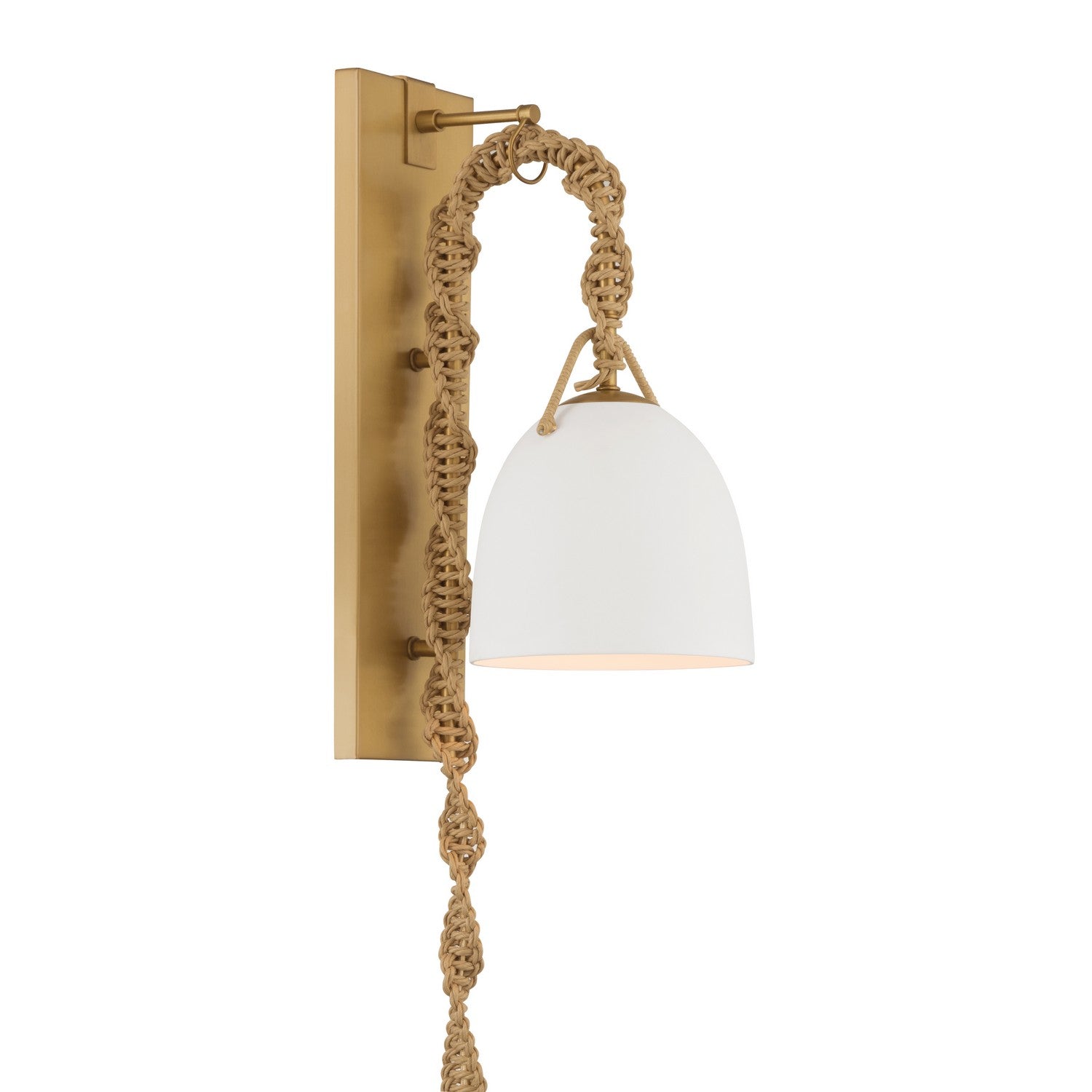 Minka-Lavery - 16061-732 - One Light Wall Sconce - CordÔøΩÔøΩn - Legacy Brass