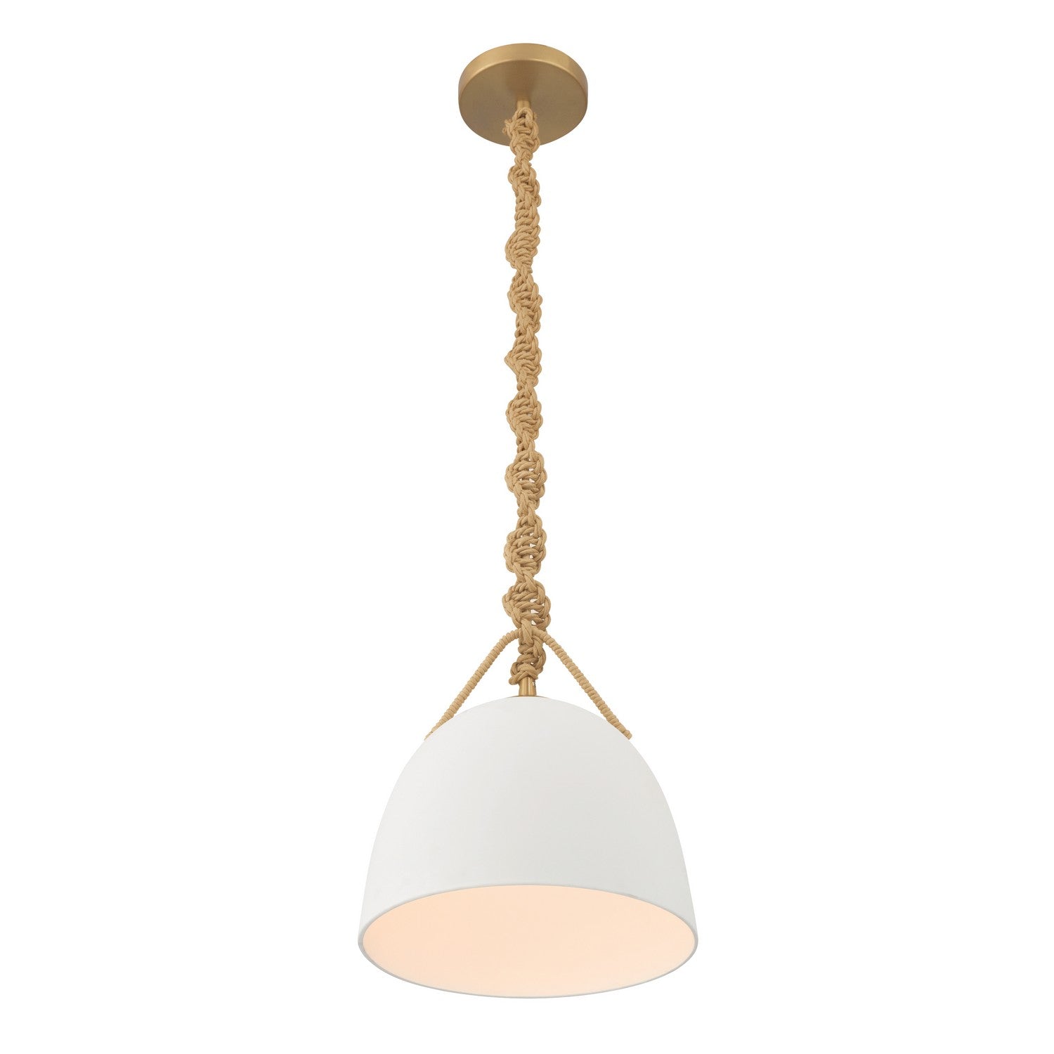 Minka-Lavery - 16065-732 - One Light Mini Pendant - CordÔøΩÔøΩn - Legacy Brass