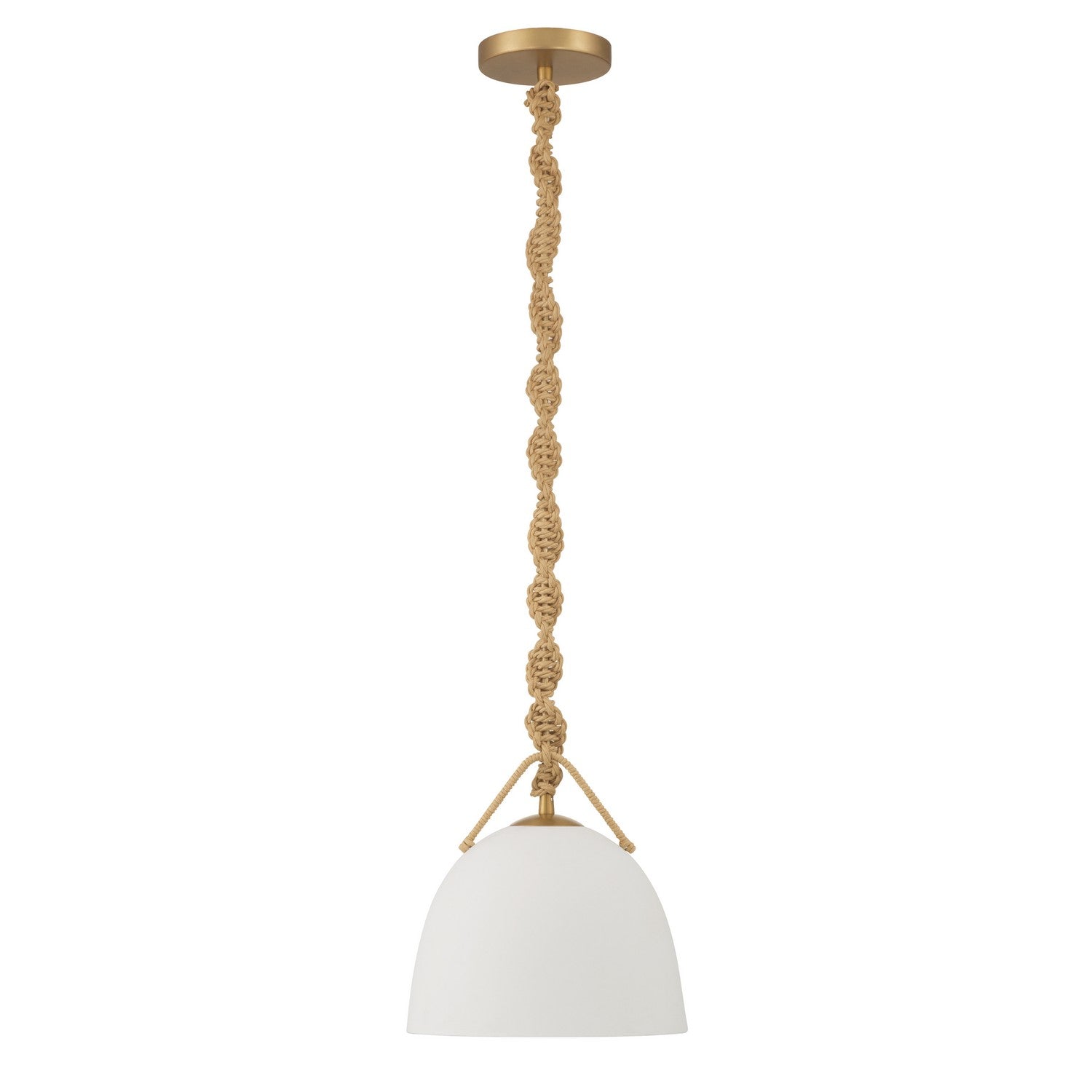 Minka-Lavery - 16065-732 - One Light Mini Pendant - CordÔøΩÔøΩn - Legacy Brass