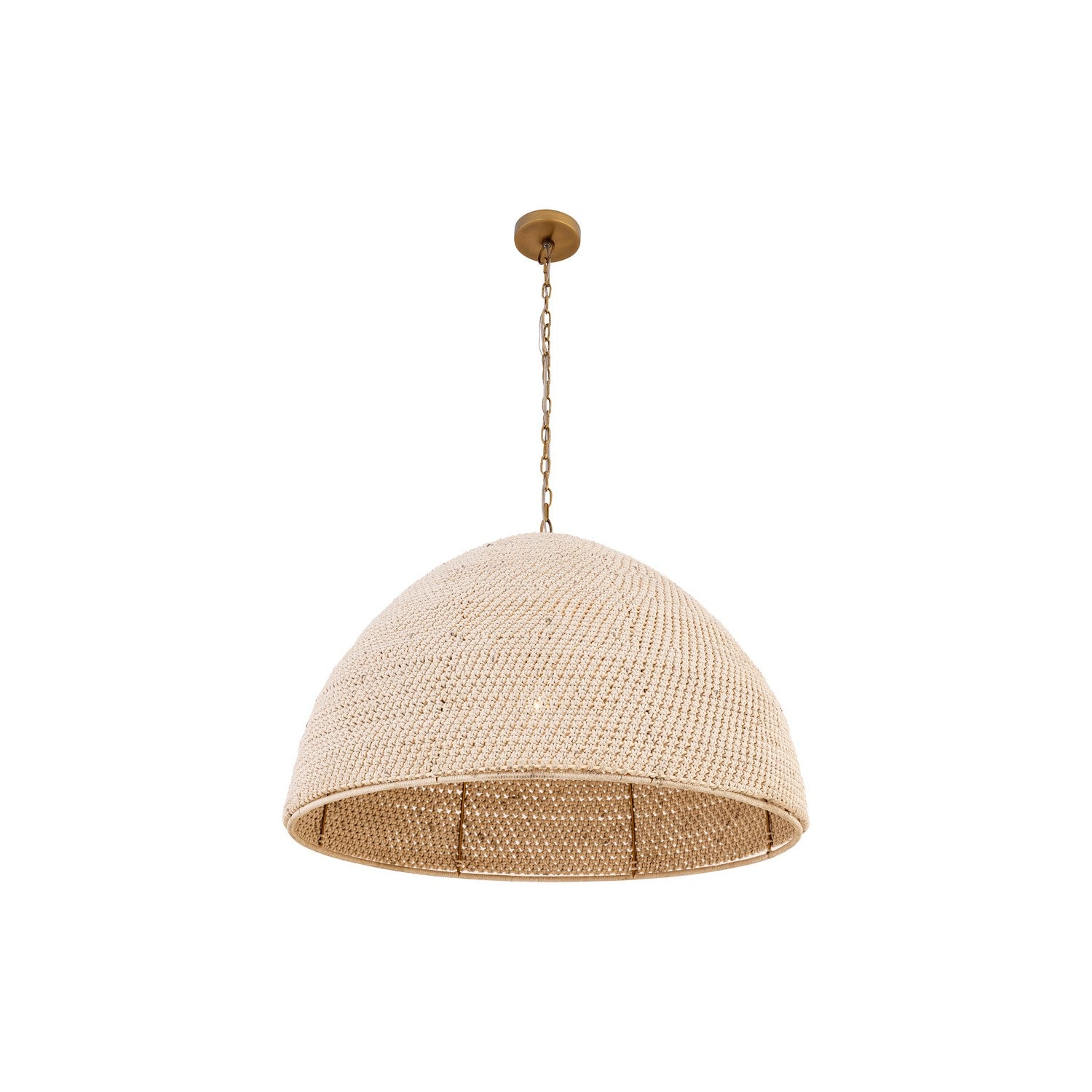 Minka-Lavery - 19895-732 - One Light Pendant - Fernwood - Legacy Brass