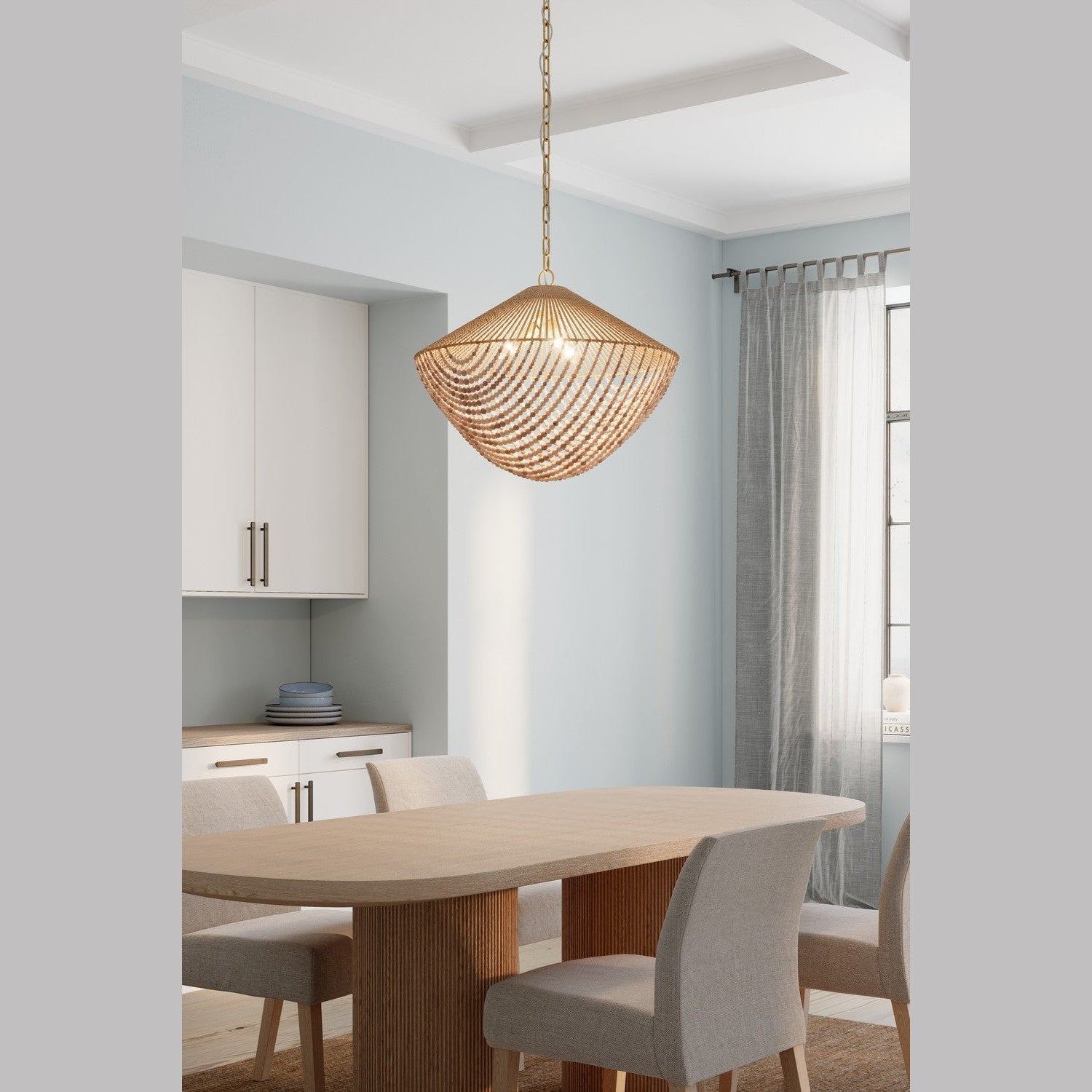 Minka-Lavery - 19946-732 - Three Light Pendant - Virella - Legacy Brass