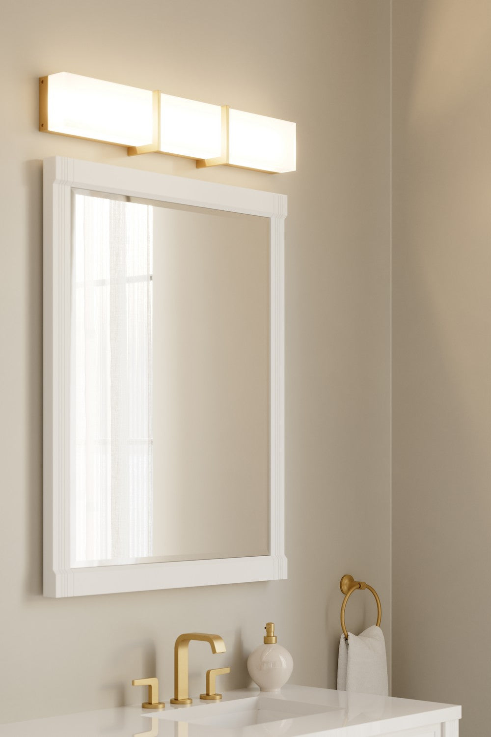 Minka-Lavery - 2923-732-L - LED Bath Bar - High Rise - Legacy Brass