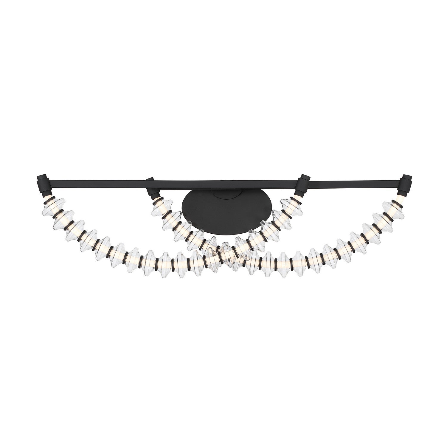 Minka-Lavery - 5642-899-L - LED Vanity - Pearl - Dark Matte Black