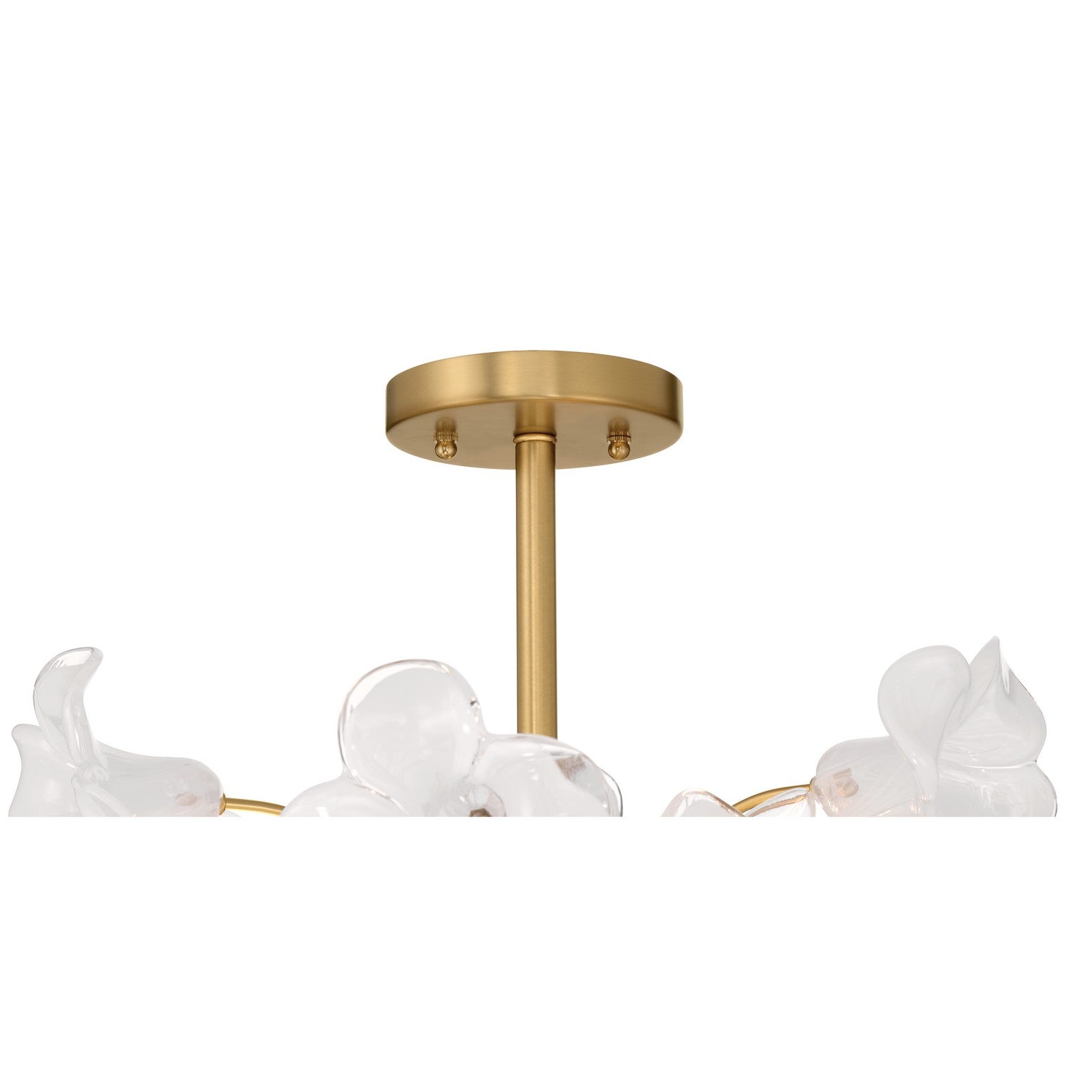 Metropolitan - N2224-732 - Three Light Semi-Flush Mount - Bloome - Legacy Brass