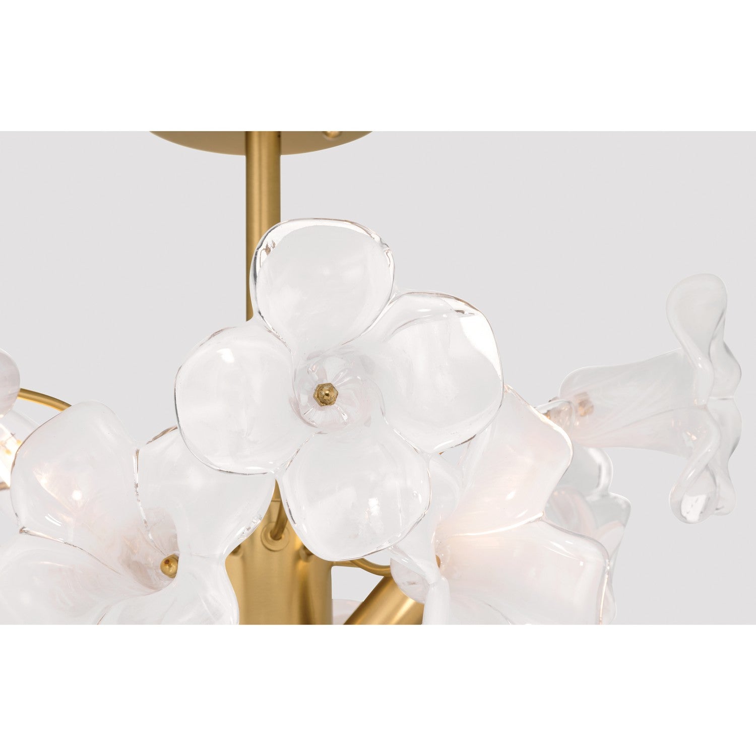 Metropolitan - N2224-732 - Three Light Semi-Flush Mount - Bloome - Legacy Brass