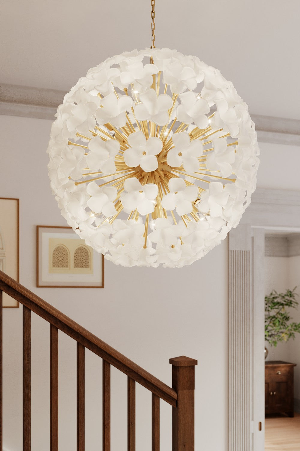 Metropolitan - N2229-732 - 12 Light Pendant - Bloome - Legacy Brass
