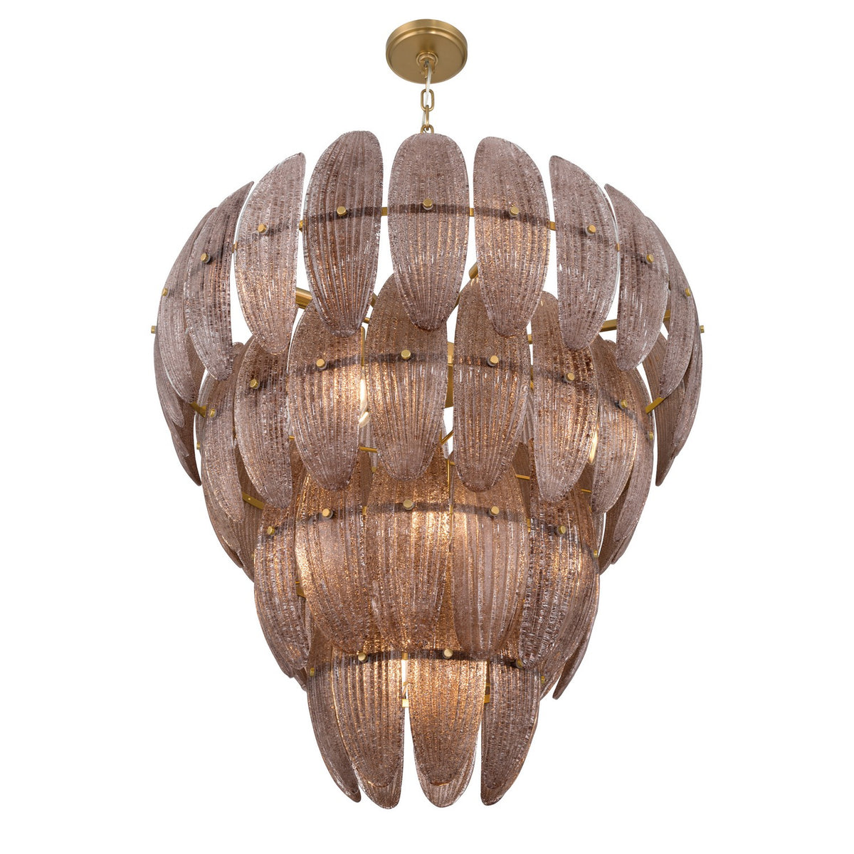 Metropolitan - N2249-BR-732 - 15 Light Pendant - Marclaire - Legacy Brass