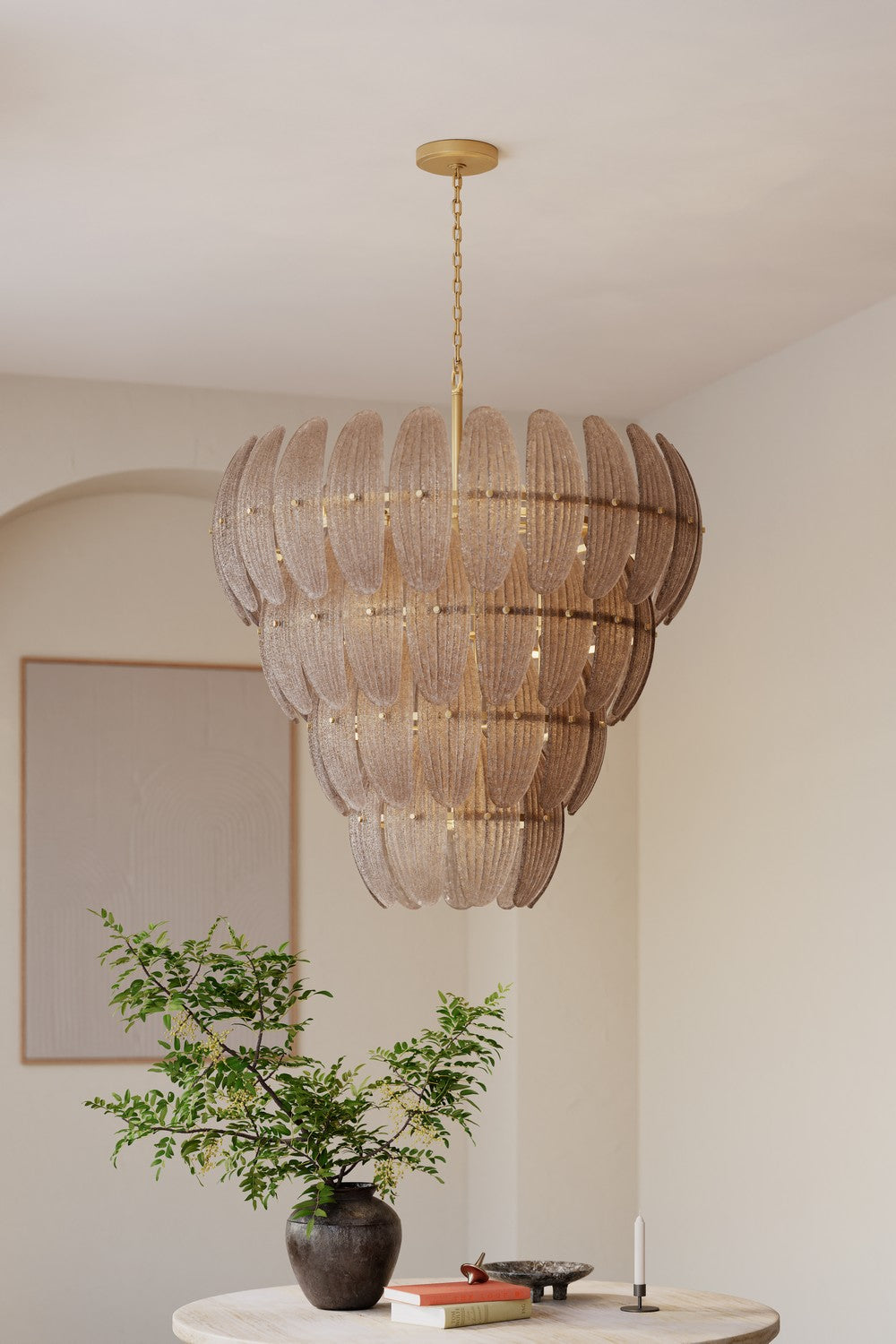 Metropolitan - N2249-GR-732 - 15 Light Pendant - Marclaire - Legacy Brass