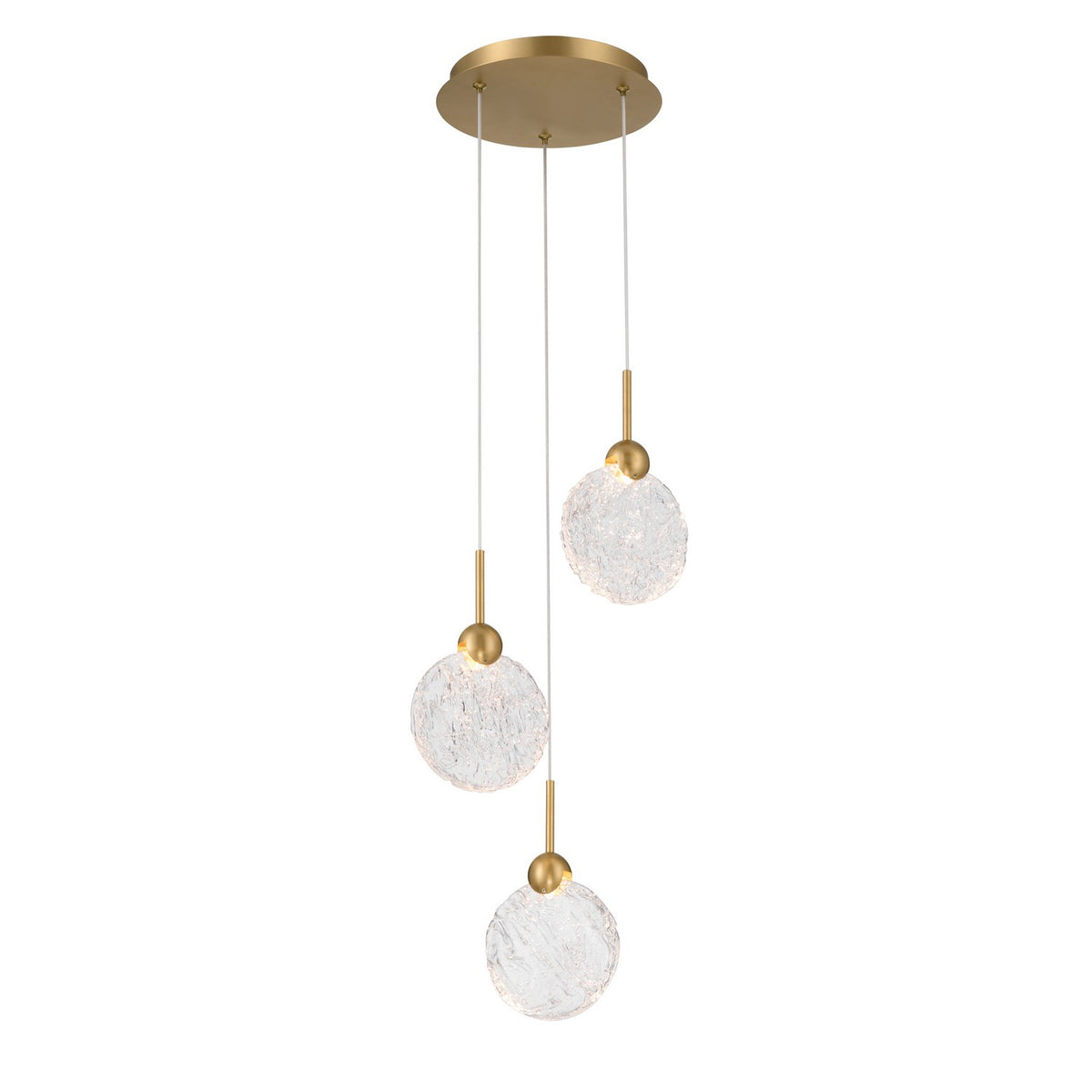 Metropolitan - N2373-732-L - LED Pendant - Briselle - Legacy Brass