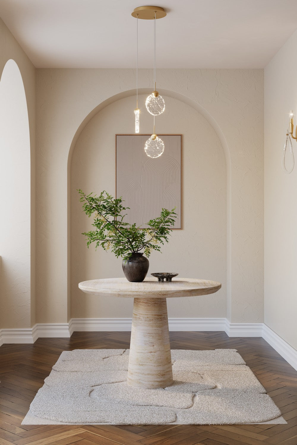 Metropolitan - N2373-732-L - LED Pendant - Briselle - Legacy Brass