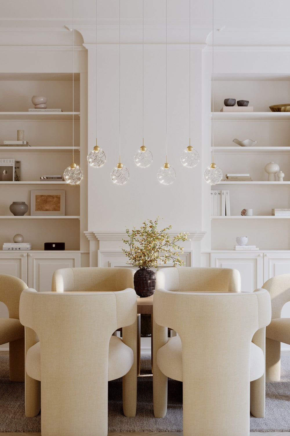 Metropolitan - N2377-732-L - LED Pendant - Briselle - Legacy Brass