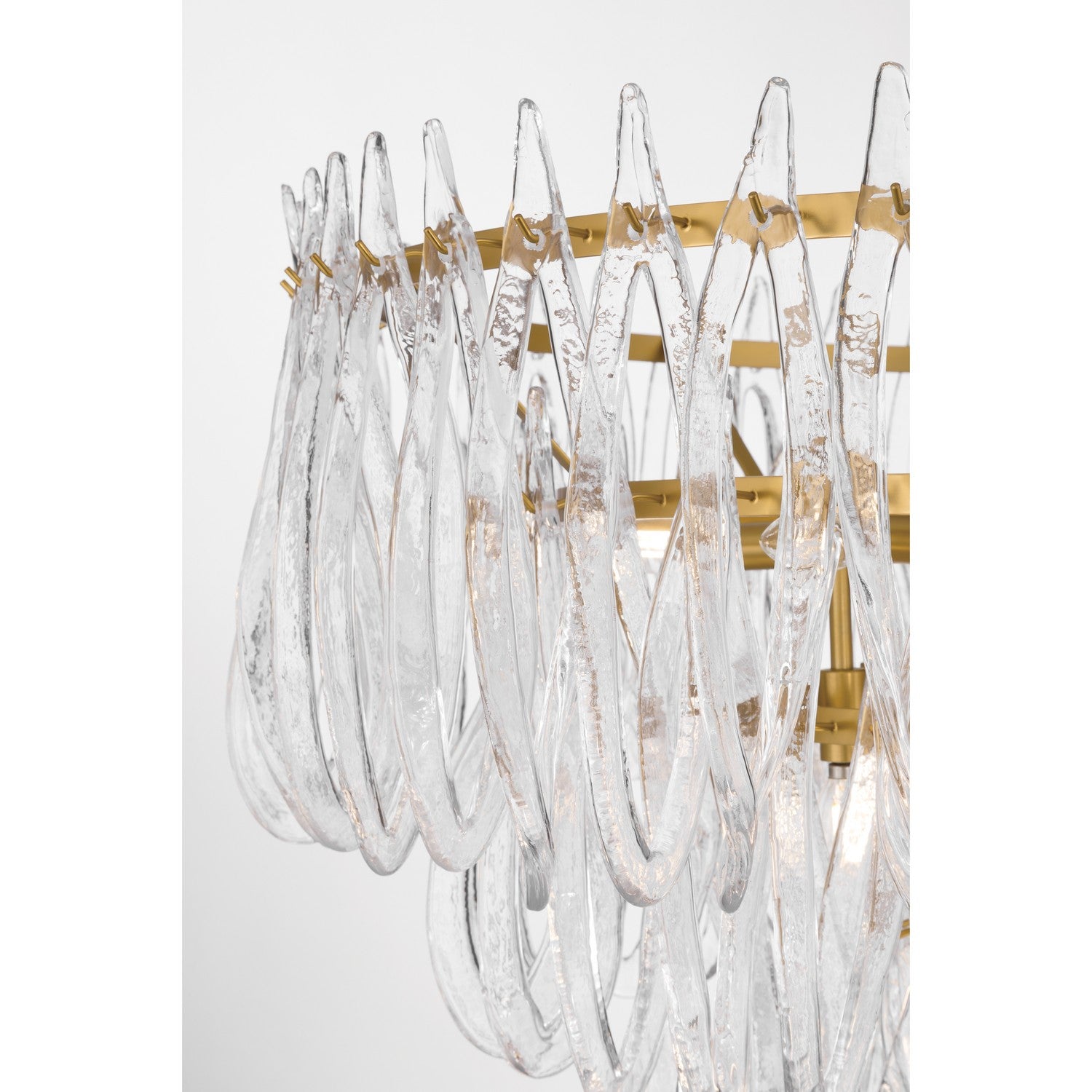 Metropolitan - N3129-732 - 15 Light Pendant - Glassara - Legacy Brass
