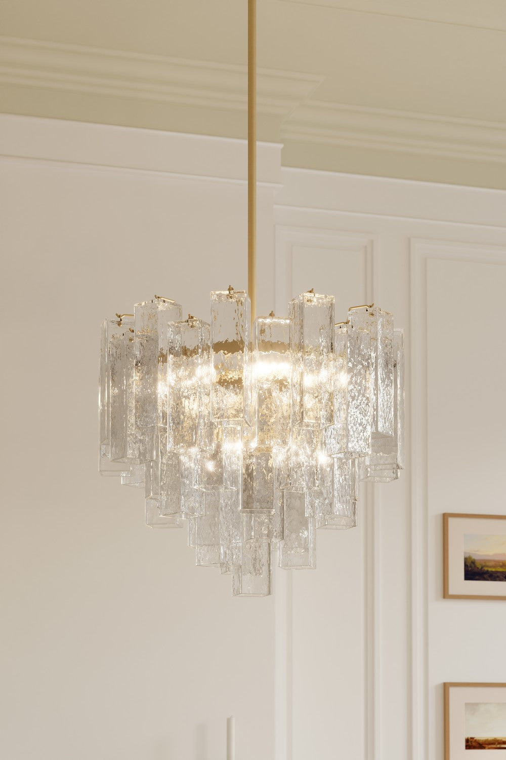 Metropolitan - N3148-732 - Nine Light Pendant - Torvento - Legacy Brass