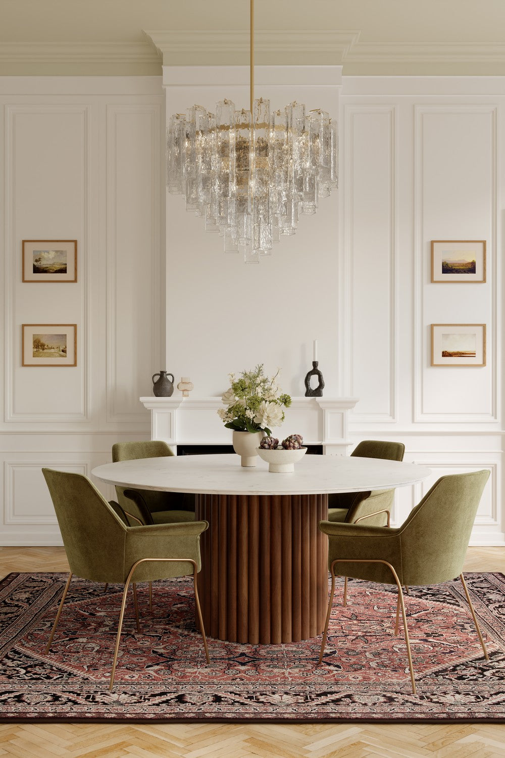 Metropolitan - N3149-732 - 15 Light Pendant - Torvento - Legacy Brass