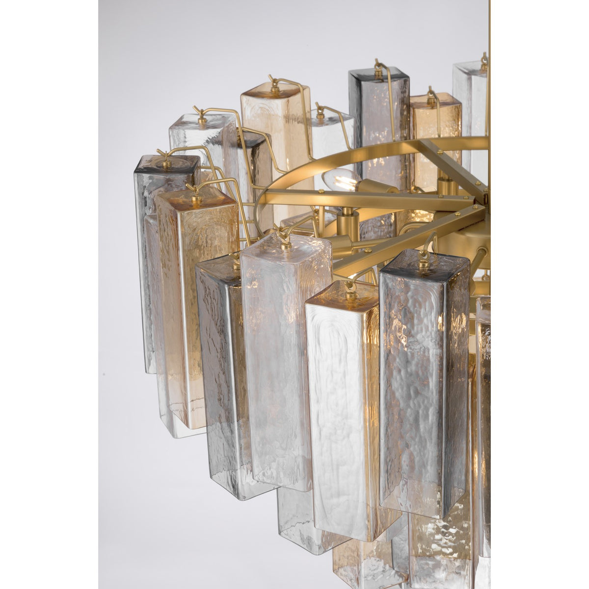 Metropolitan - N3149-MX-732 - 15 Light Pendant - Torvento - Legacy Brass