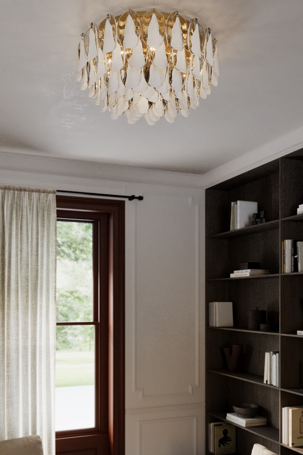 Metropolitan - N3477-732 - 11 Light Flush Mount - Verla Crest - Legacy Brass