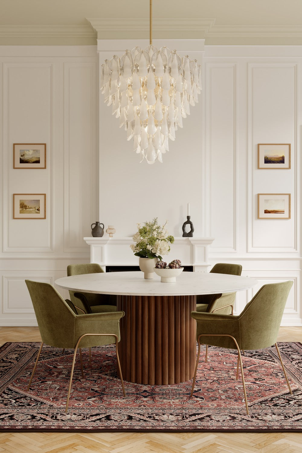 Metropolitan - N3479-732 - 21 Light Pendant - Verla Crest - Legacy Brass