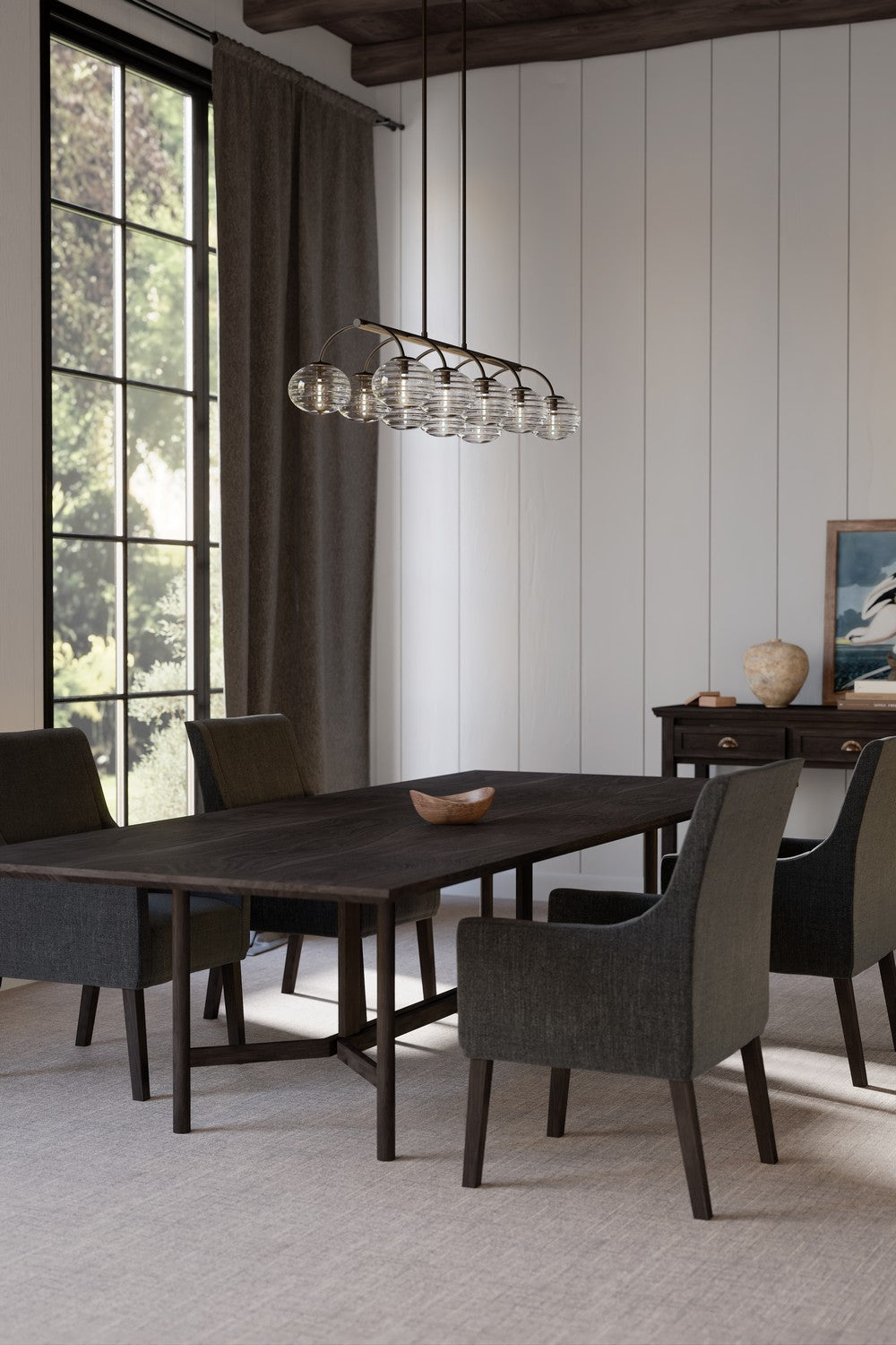 Metropolitan - N3507-860 - Ten Light Pendant - Lenora - Dark Bronze