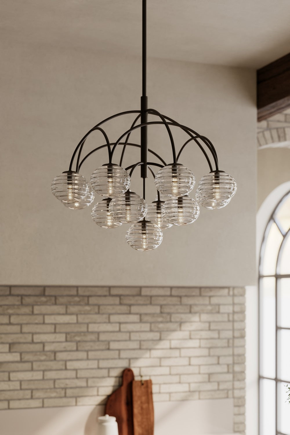 Metropolitan - N3508-860 - 13 Light Chandelier - Lenora - Dark Bronze