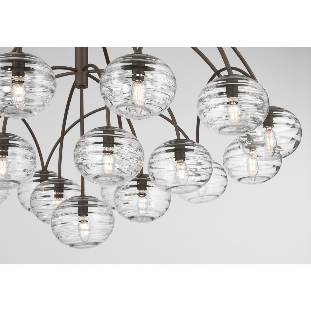 Metropolitan - N3509-860 - 19 Light Chandelier - Lenora - Dark Bronze
