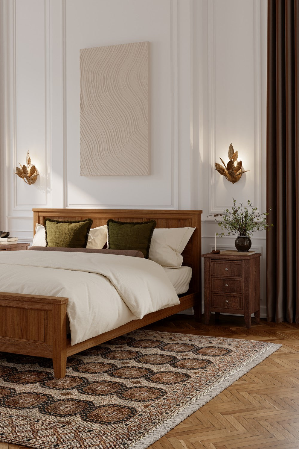 Metropolitan - N3522-736 - Two Light Wall Sconce - Seraphine - Weathered Gold