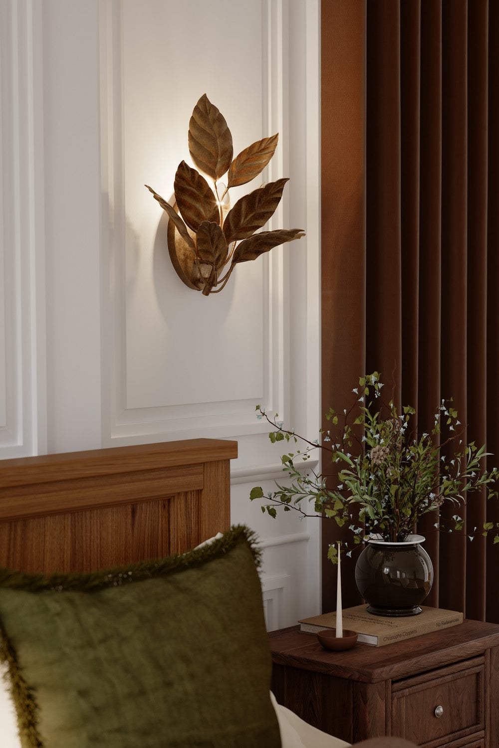 Metropolitan - N3522-736 - Two Light Wall Sconce - Seraphine - Weathered Gold