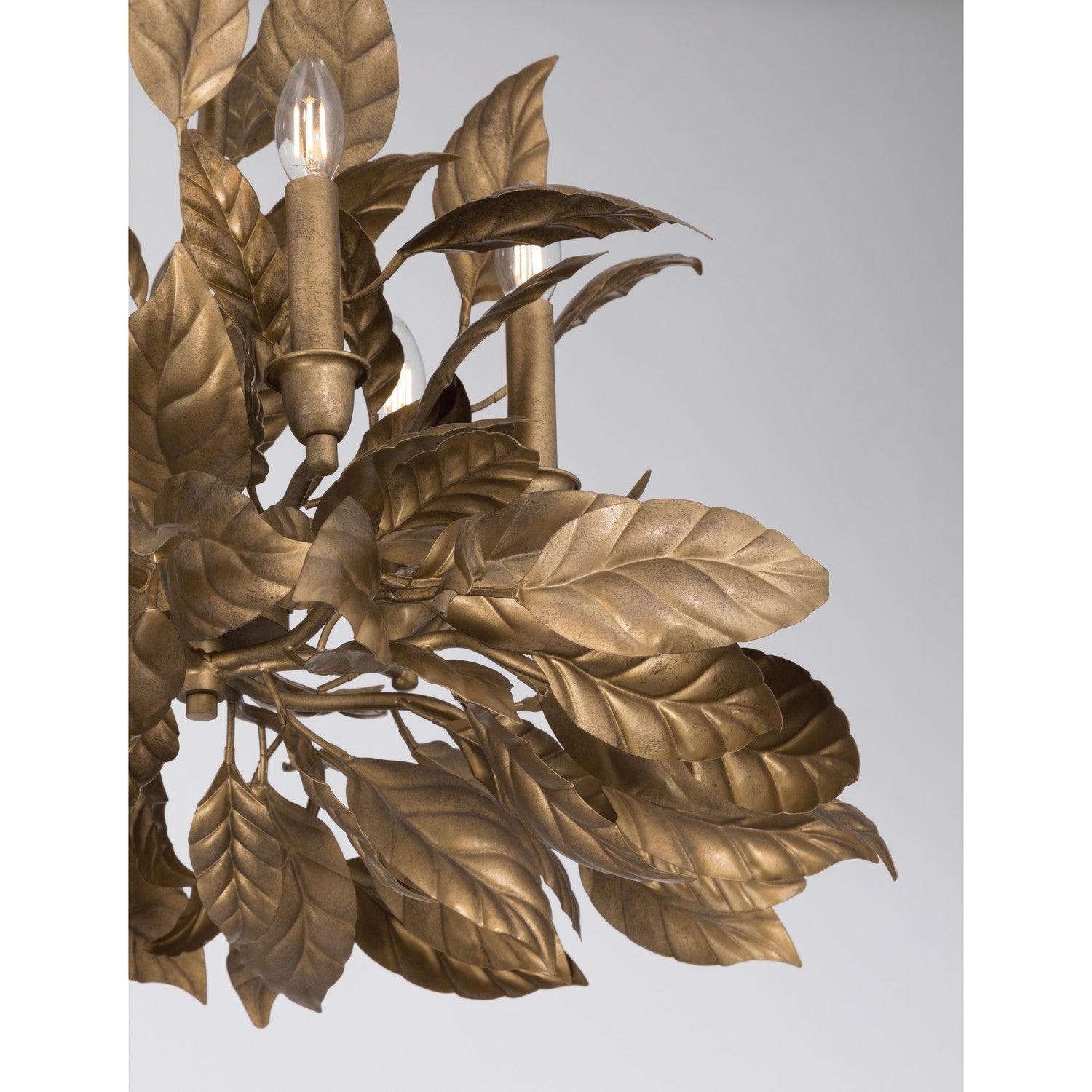 Metropolitan - N3526-736 - Six Light Chandelier - Seraphine - Weathered Gold