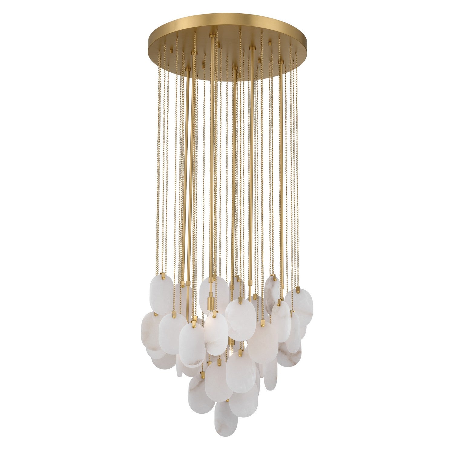 Metropolitan - N3676-732 - Six Light Pendant - Velisse - Legacy Brass