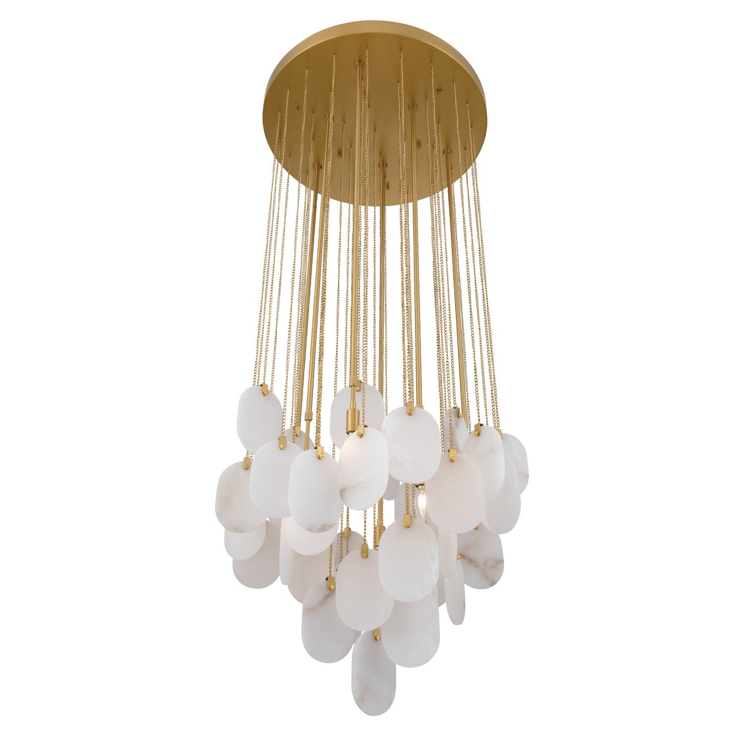 Metropolitan - N3676-732 - Six Light Pendant - Velisse - Legacy Brass
