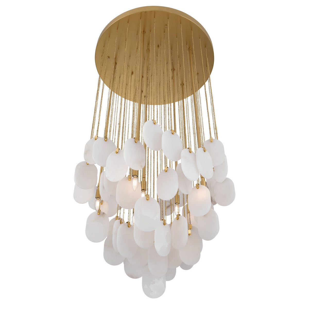 Metropolitan - N3678-732 - Eight Light Pendant - Velisse - Legacy Brass