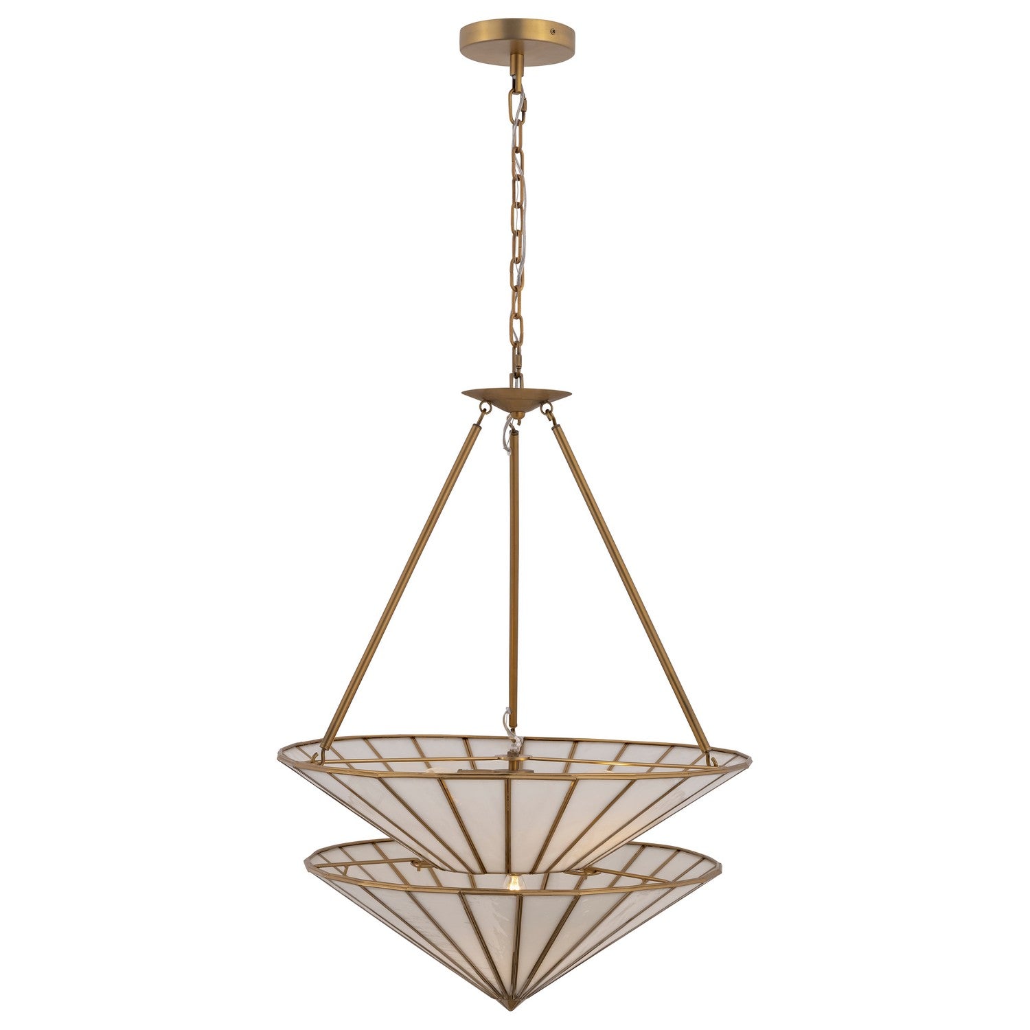 Metropolitan - N5623-732 - Three Light Pendant - Jaxen - Legacy Brass