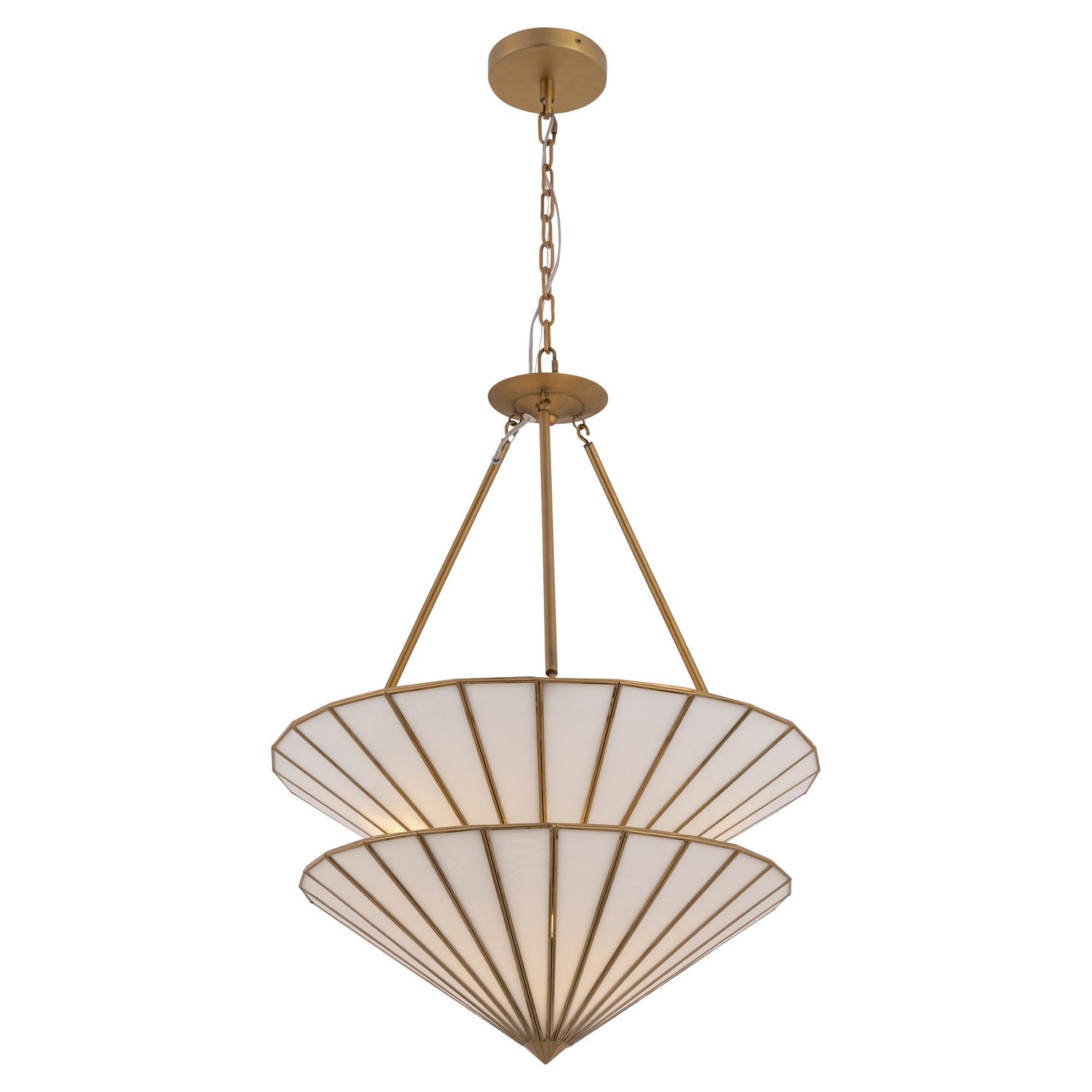 Metropolitan - N5623-732 - Three Light Pendant - Jaxen - Legacy Brass