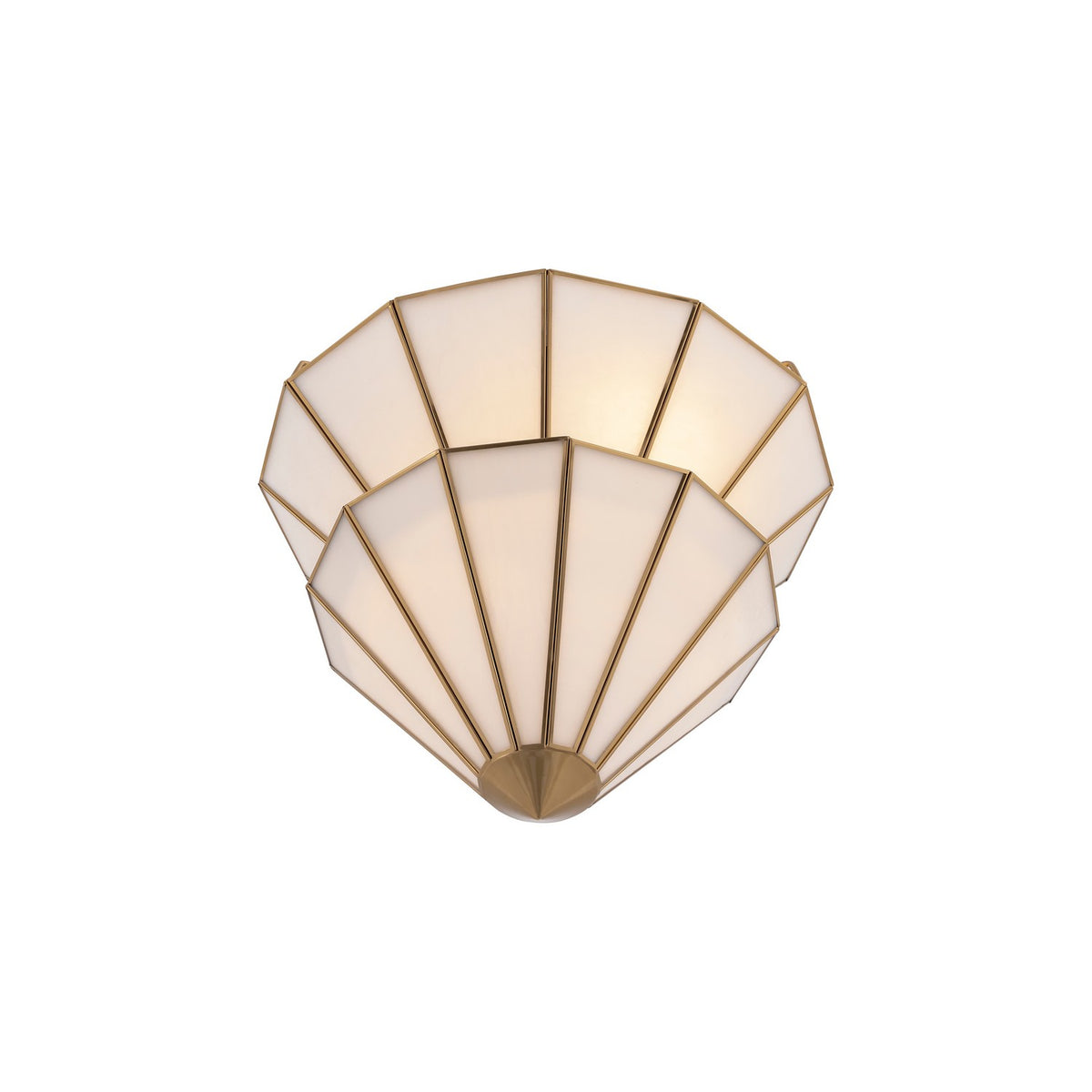 Metropolitan - N5624-732 - Three Light Semi-Flush Mount - Jaxen - Legacy Brass