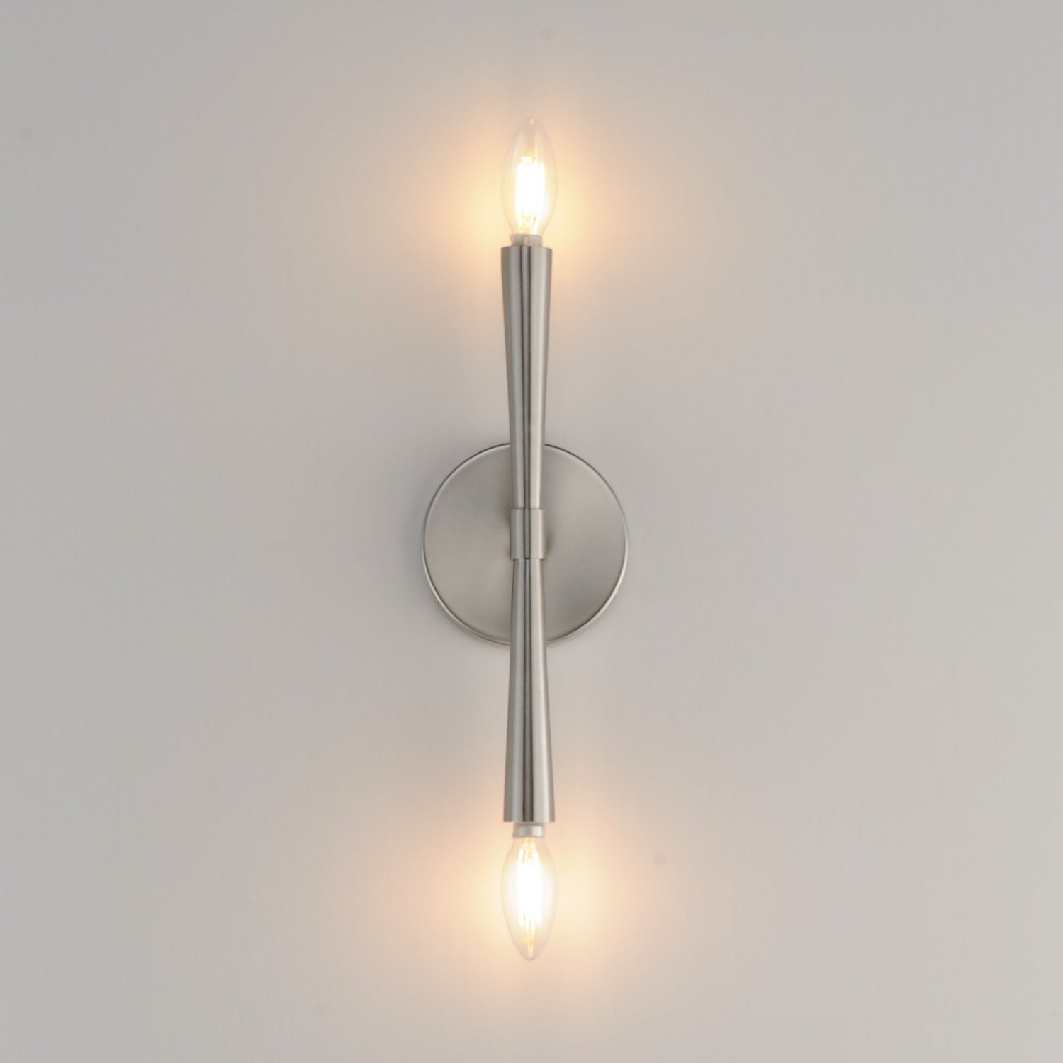 Maxim - 24620SN - Two Light Wall Sconce - Rome - Satin Nickel
