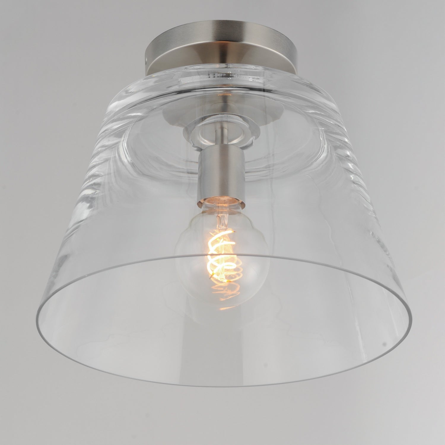 Maxim - 12880CLSN - One Light Pendant - Hudson - Satin Nickel