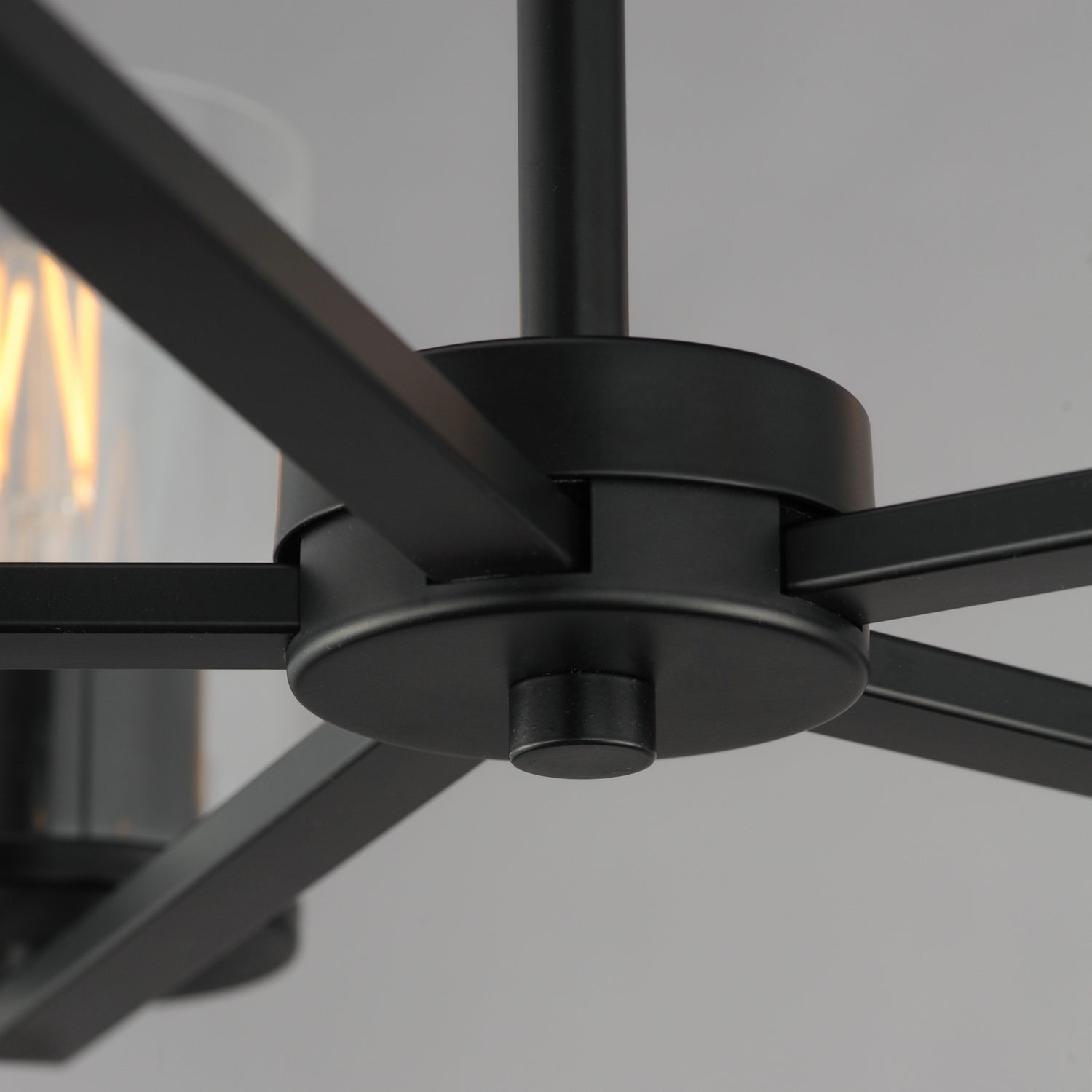 Maxim - 10286CLBK - Five Light Chandelier - Lateral - Black