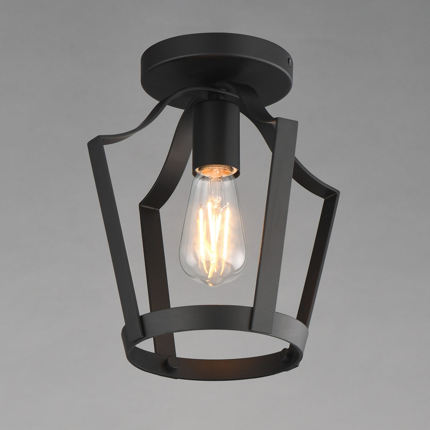 Maxim - 10421BK - One Light Pendant / Semi-Flush - Arden - Black