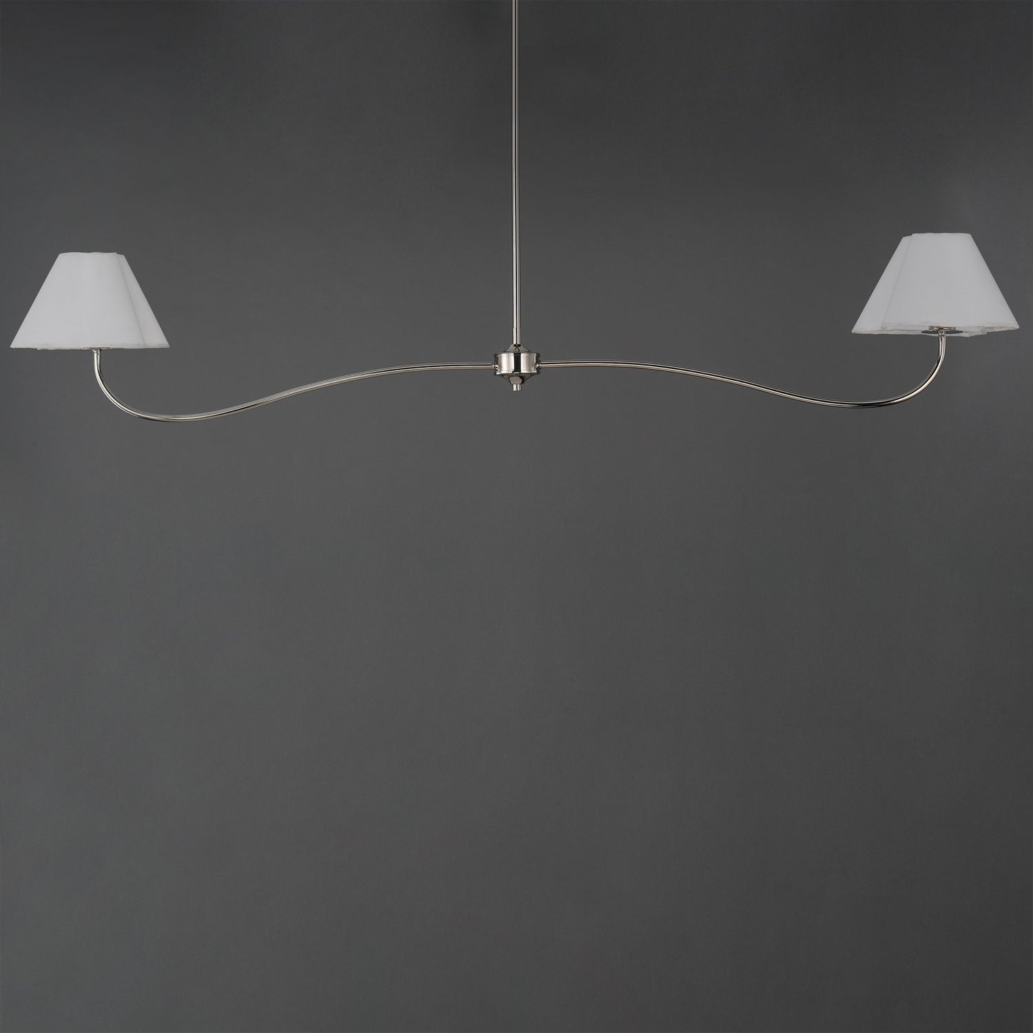 Maxim - 18102WTPN - Two Light Pendant - Saxon - Polished Nickel