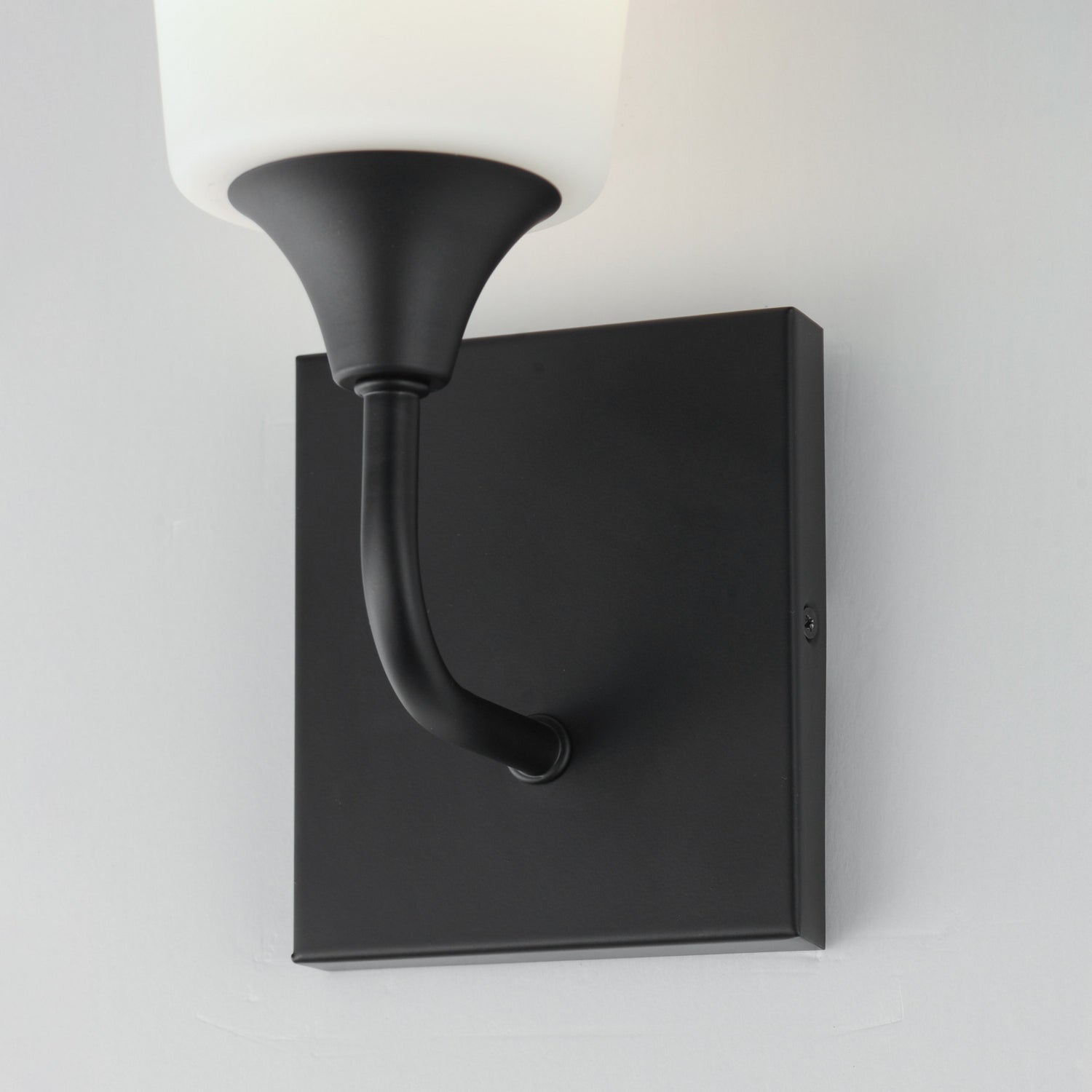 Maxim - 12881SWBK - One Light Wall Sconce - Hudson - Black