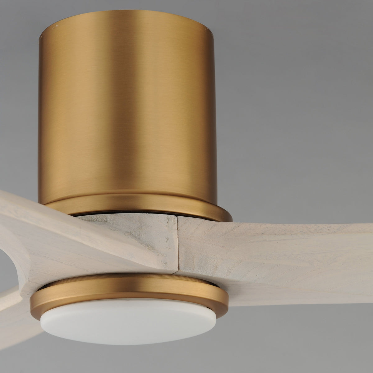 Maxim - 88830WTNABWWT - 52" Ceiling Fan - Woodwind - Natural Aged Brass