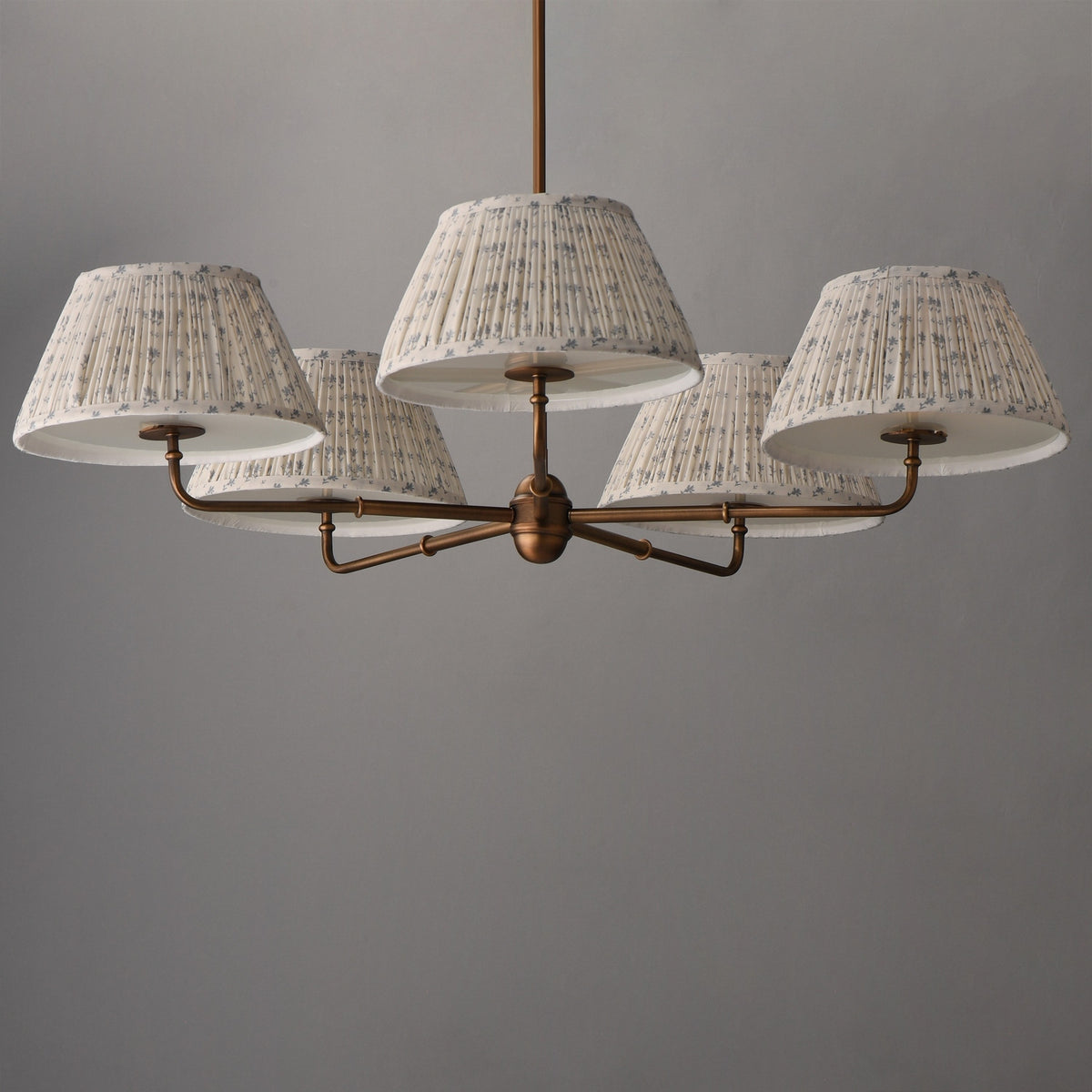 Maxim - 18415BWWBR - Five Light Chandelier - Dunbridge - Weathered Brass